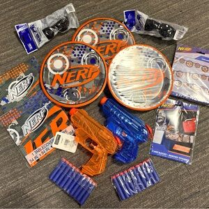 Nerf Vibrant Orange and Blue Party Set